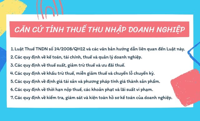 Cách tính thuế thu nhập doanh nghiệp mới nhất 2023