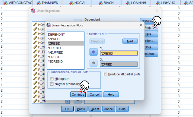 Phân tích hồi quy tuyến tính trong SPSS 26