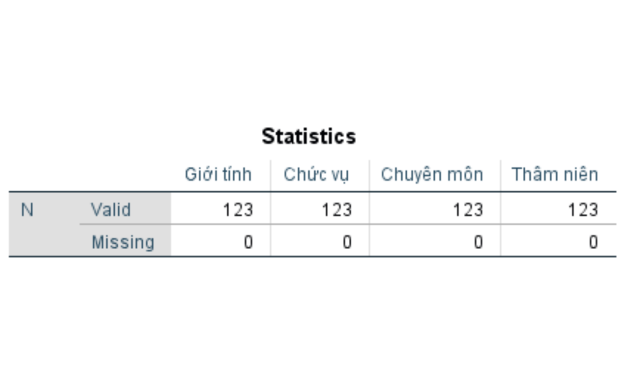 Thống kê mô tả trong SPSS 6