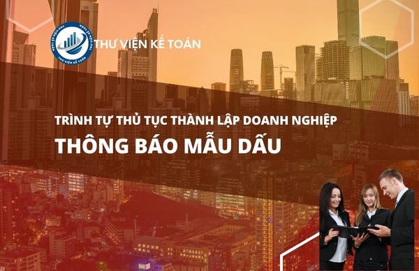 Thông báo mẫu dấu